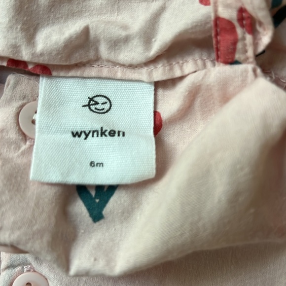 WYNKEN MUTED PINK CUORE ROMPER - Picture 4 of 5